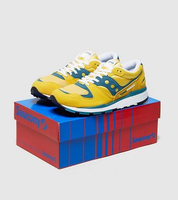Botasky Saucony Azura Azura - Panske Topanky Žlté | PKN-680137